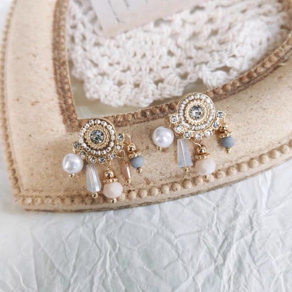 💙S925 Tassels Bohemian Earrings - Picture 11 of 14